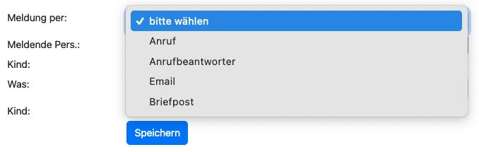 el-be.app - Meldung per 
