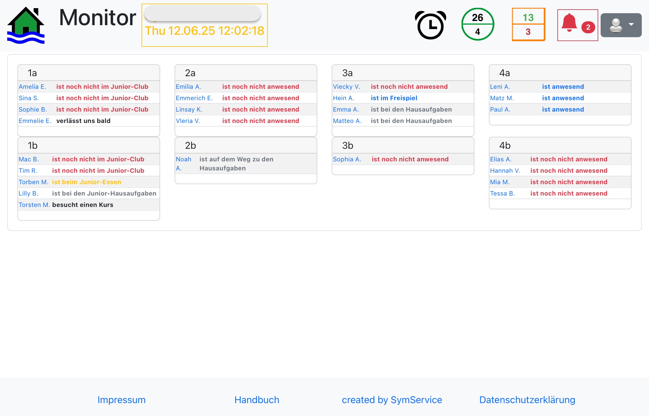 el-be.app - Monitor-Seite