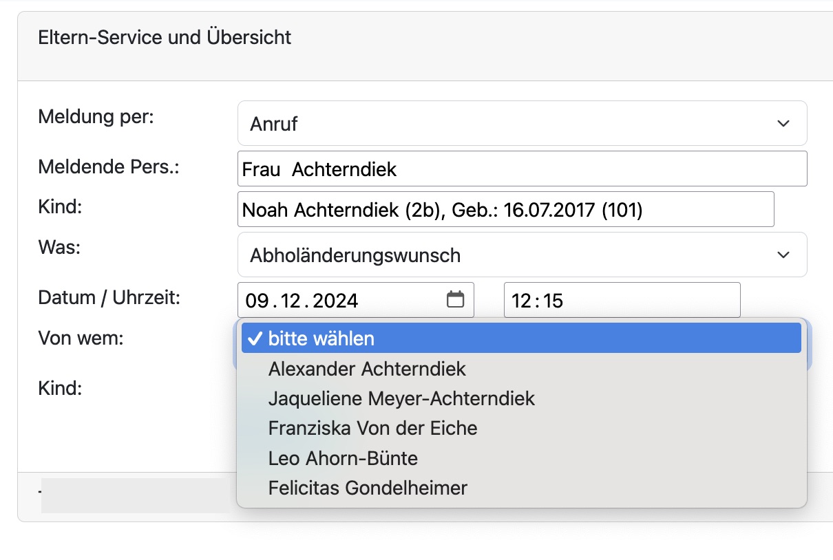 el-be.app - Meldende Person, Von wem