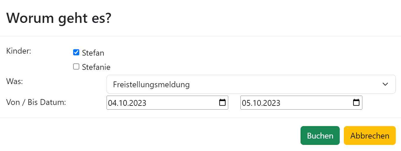 el-be.app Freistellungsmeldung