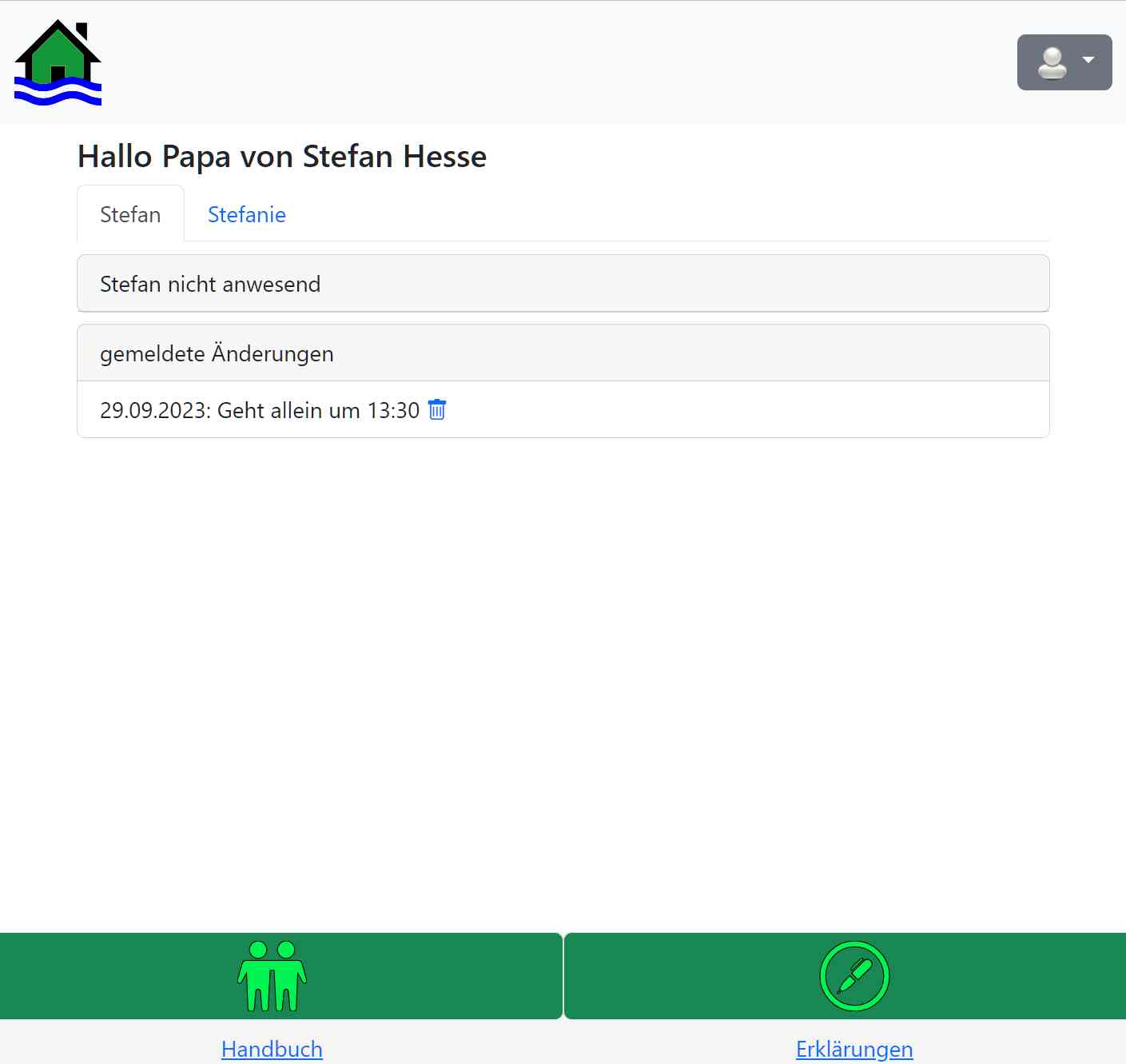 el-be.app Geht Allein gebucht