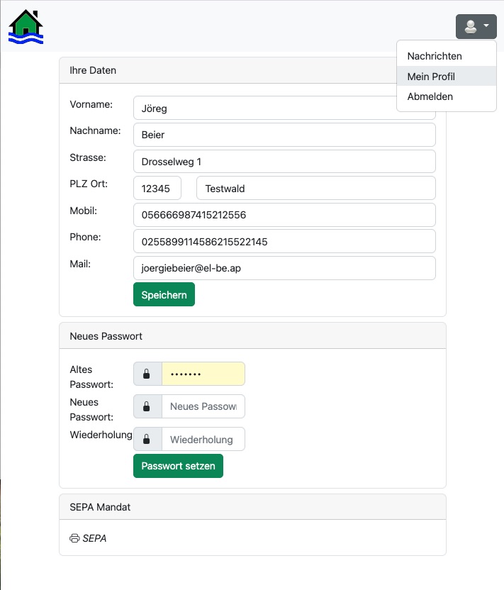 el-be.app Profil-Seite